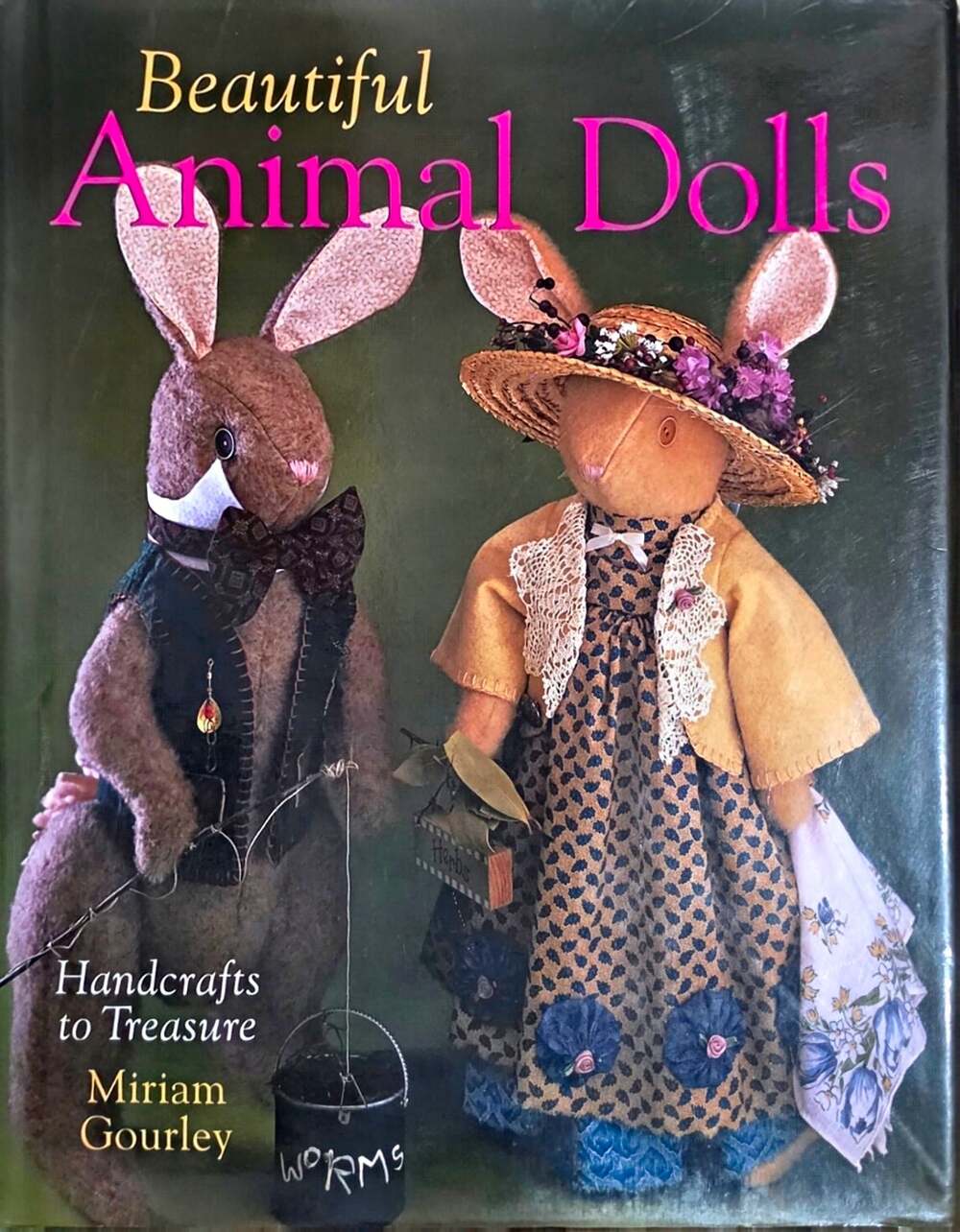 Lot of 2 Craft & Collector Reference Books: Animal Dolls & Teddy Bears